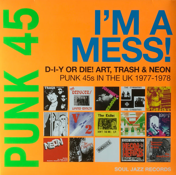 V/A - I'm A Mess PUNK 45 In The UK 1977-1978 (Vinyle neuf/New LP)