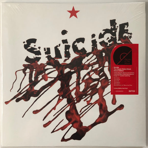 SUICIDE - S/T  VINYLE ROUGE(Vinyle neuf/New LP)