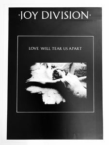 JOY DIVISION - Love will tear us apart (affiche/poster)