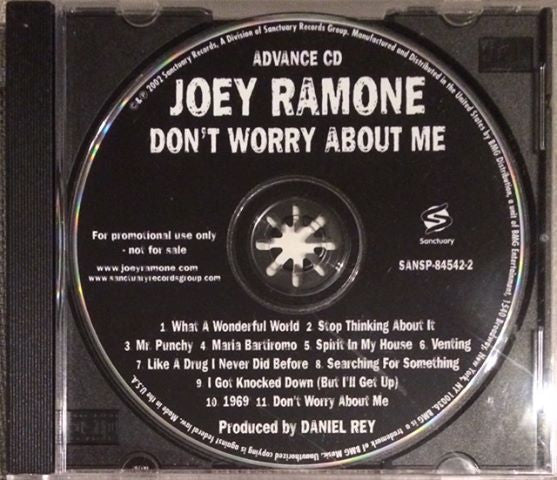 JOEY RAMONE - Don't Worry About Me (Advance) (CD)