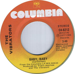 The Vibrators -Baby, Baby/Sex Kick 7"
